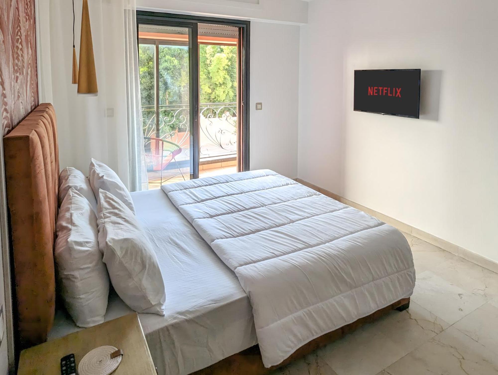 Apartement Panoramic View Majorelle Garden With Pool 마라케시 외부 사진