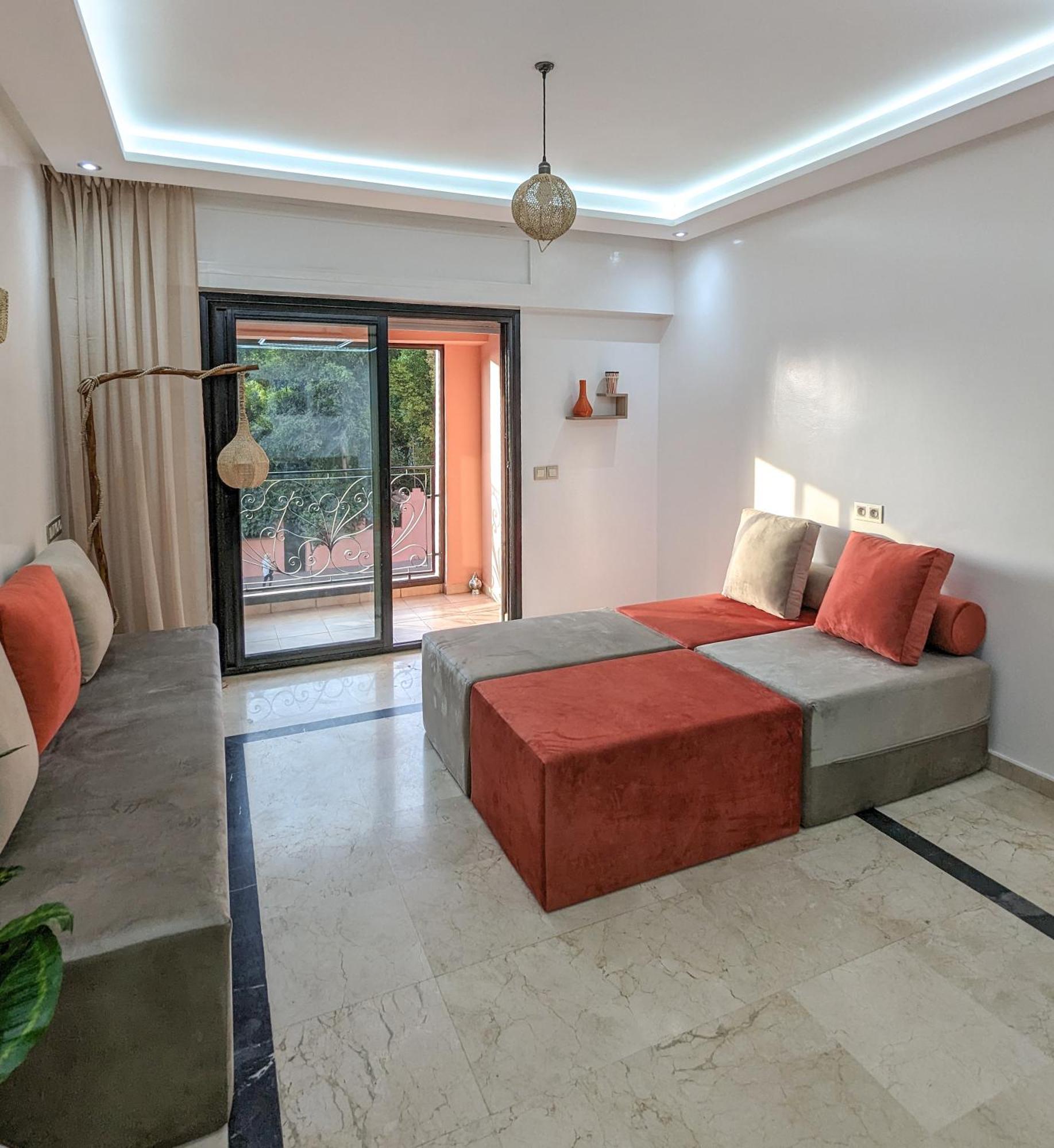 Apartement Panoramic View Majorelle Garden With Pool 마라케시 외부 사진