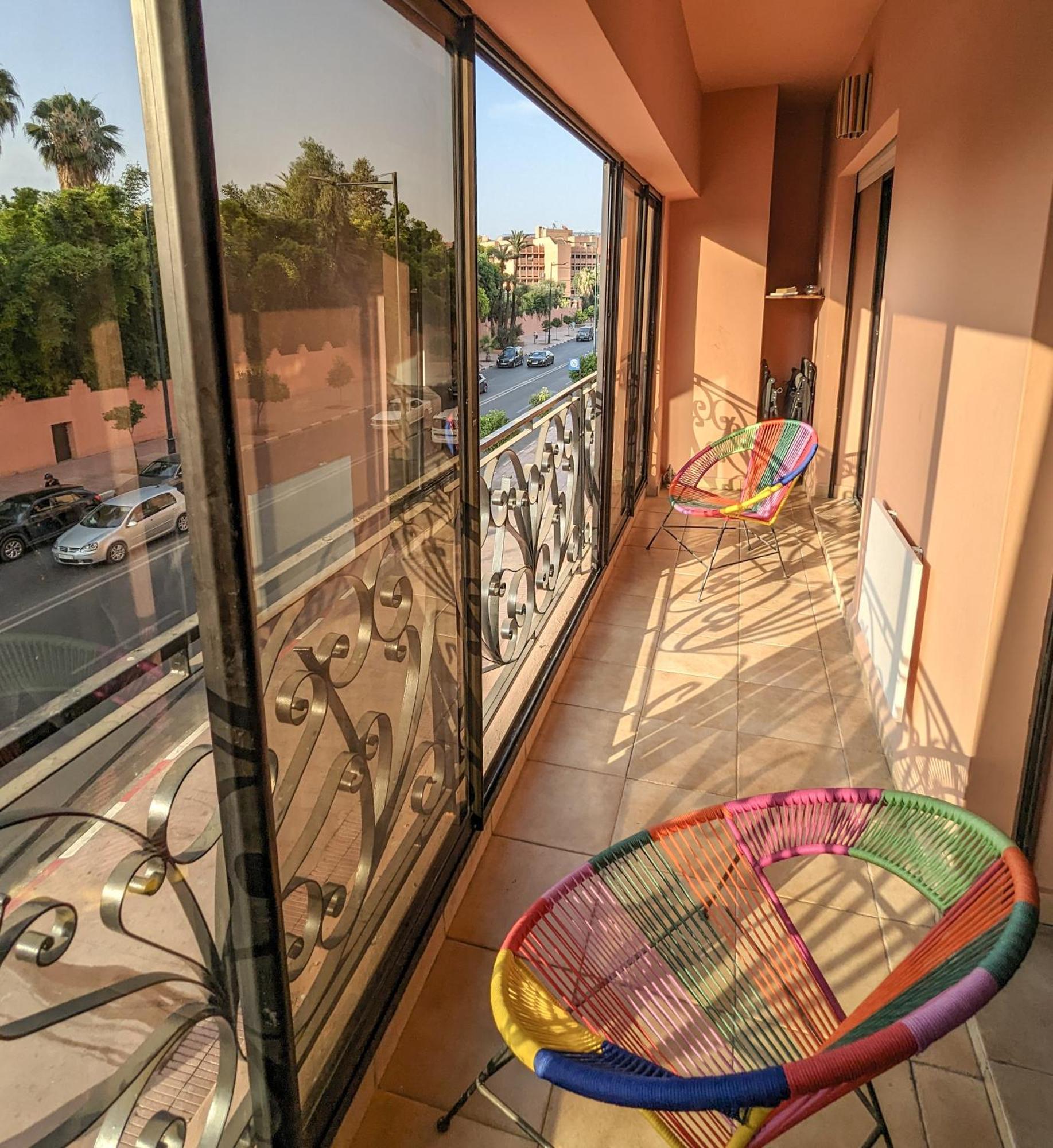 Apartement Panoramic View Majorelle Garden With Pool 마라케시 외부 사진