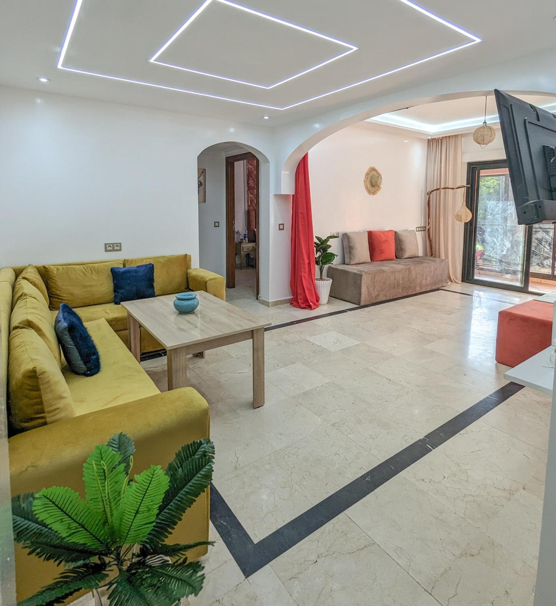 Apartement Panoramic View Majorelle Garden With Pool 마라케시 외부 사진