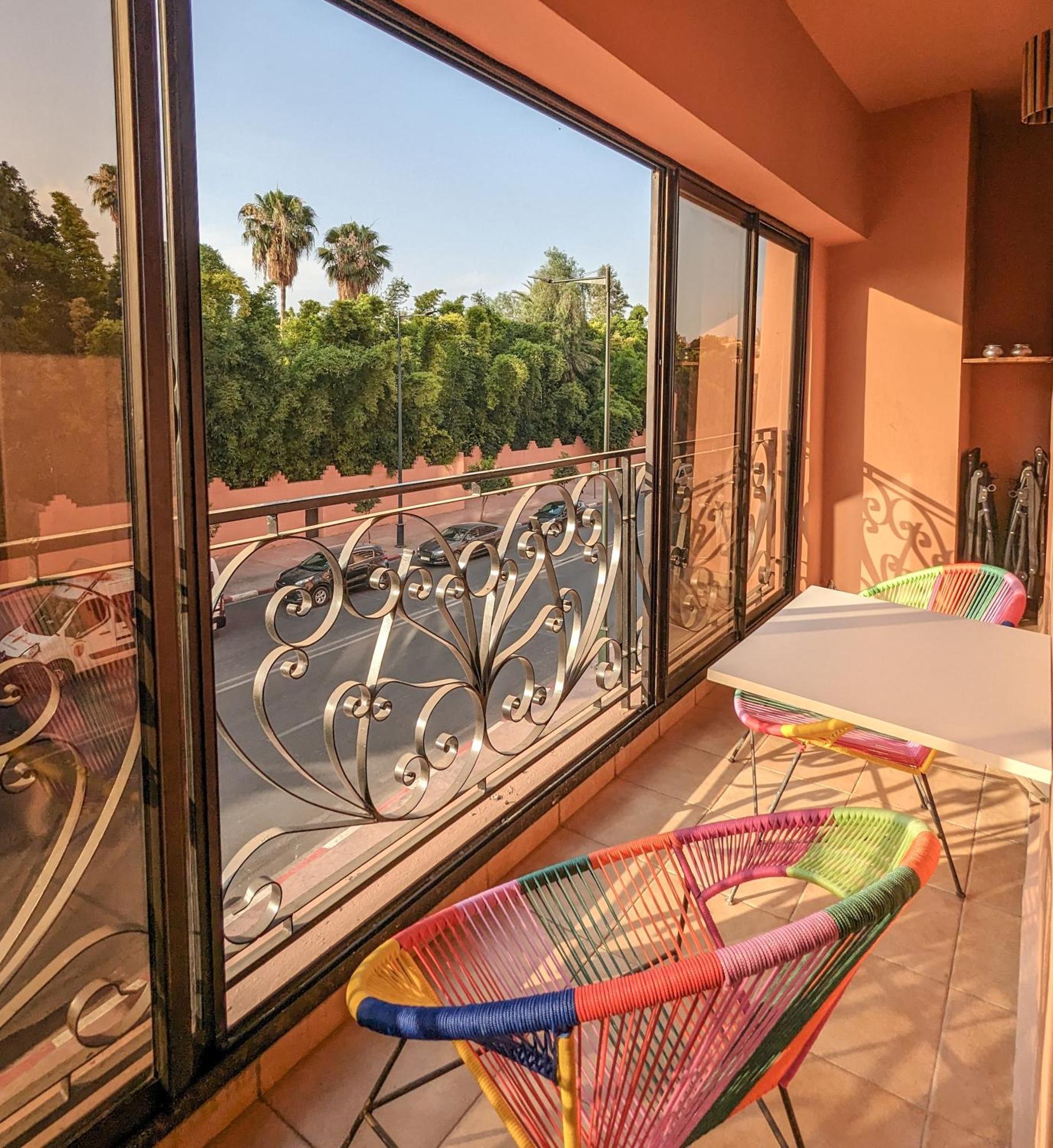 Apartement Panoramic View Majorelle Garden With Pool 마라케시 외부 사진