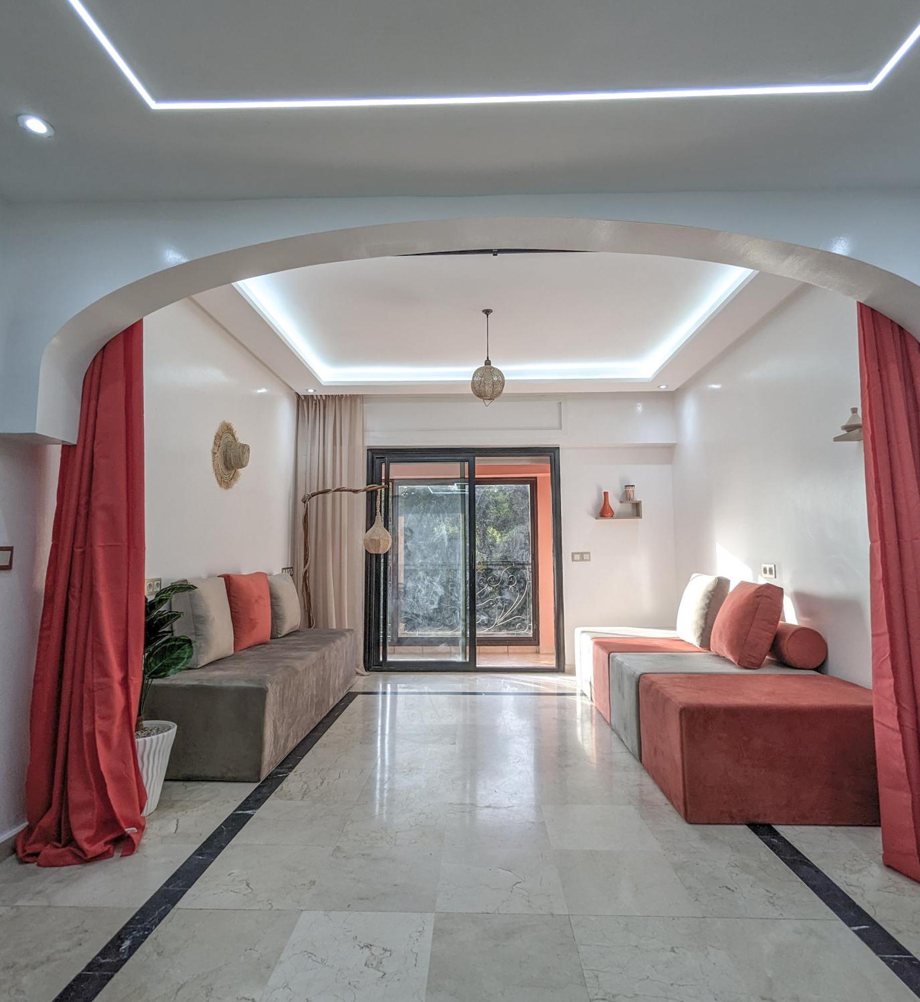 Apartement Panoramic View Majorelle Garden With Pool 마라케시 외부 사진