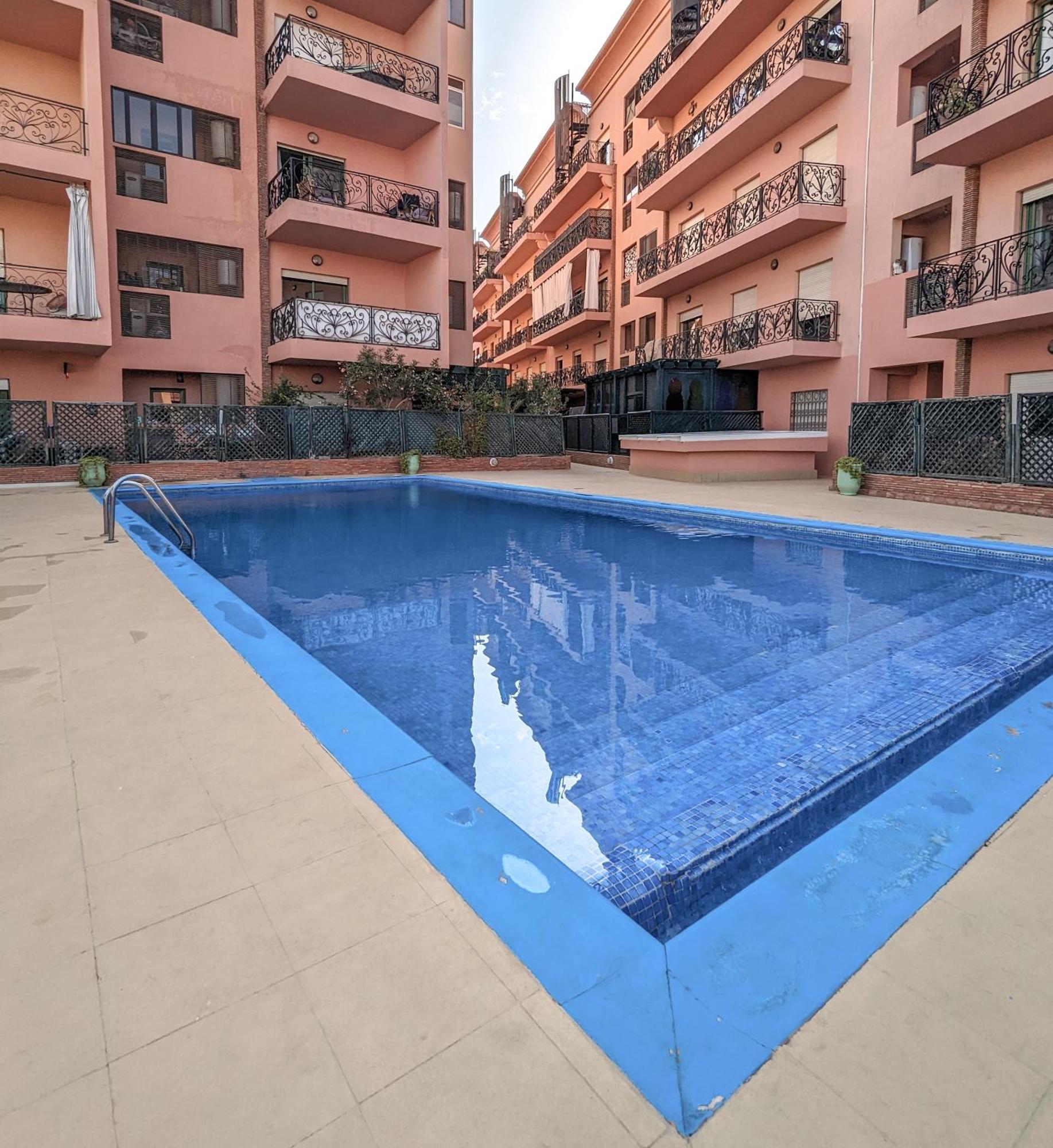 Apartement Panoramic View Majorelle Garden With Pool 마라케시 외부 사진